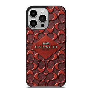 COACH NEW YORK BROWN iPhone 14 Pro Max Case